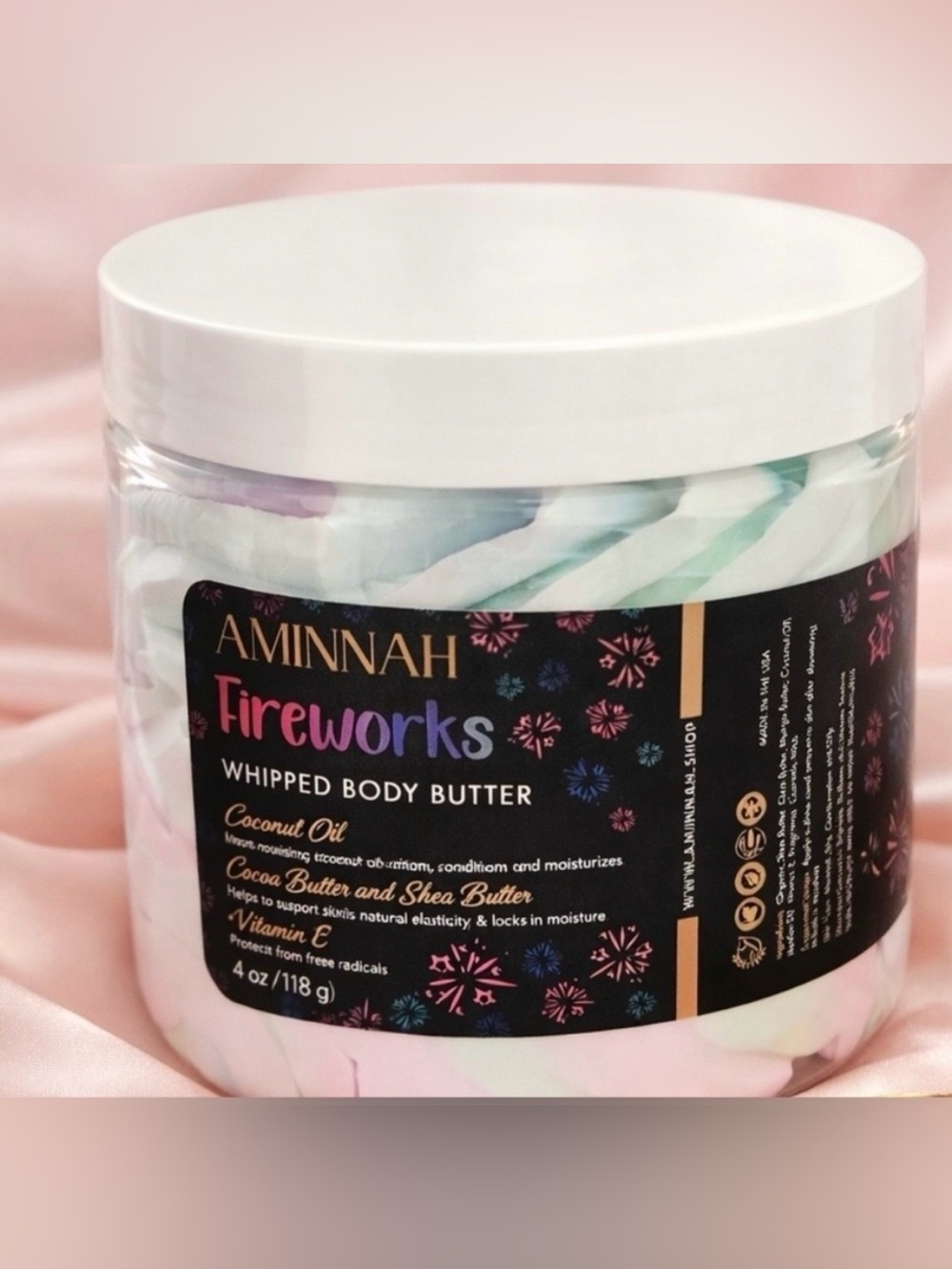 Aminnah Fireworks Whipped Body Butter - Multi-Color